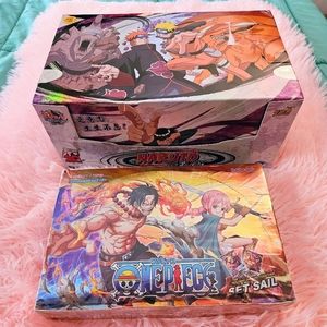 Naruto Tier 4 box and One Piece box bundle